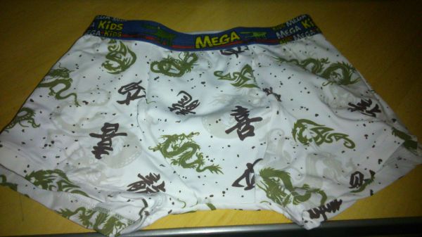 Cueca Boxer Mega Kids